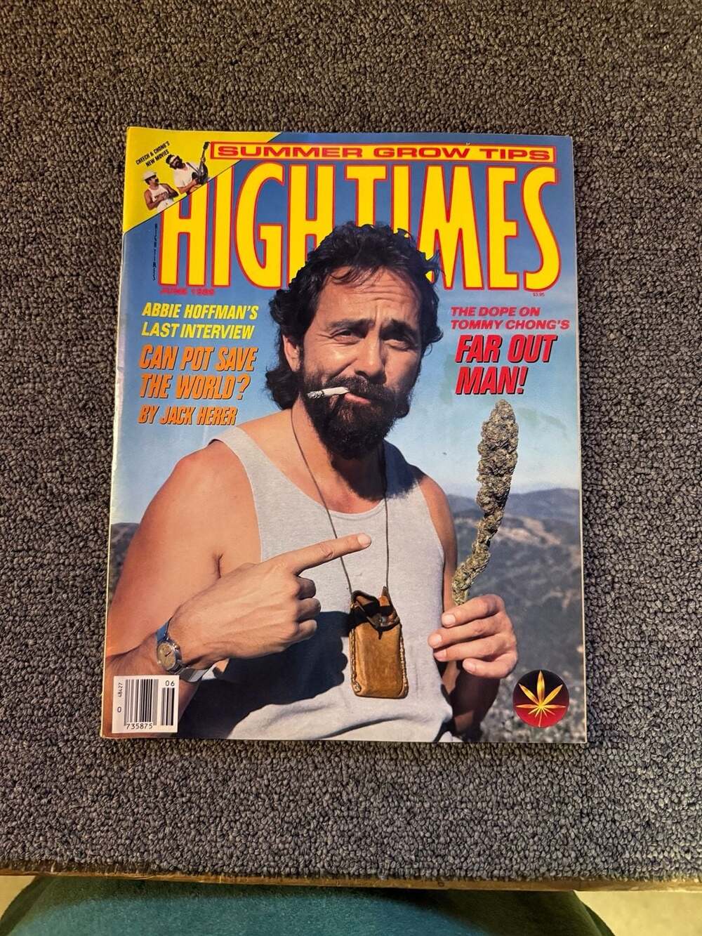 High Times Magazine June 1989 Tommy Chong Far Out Man